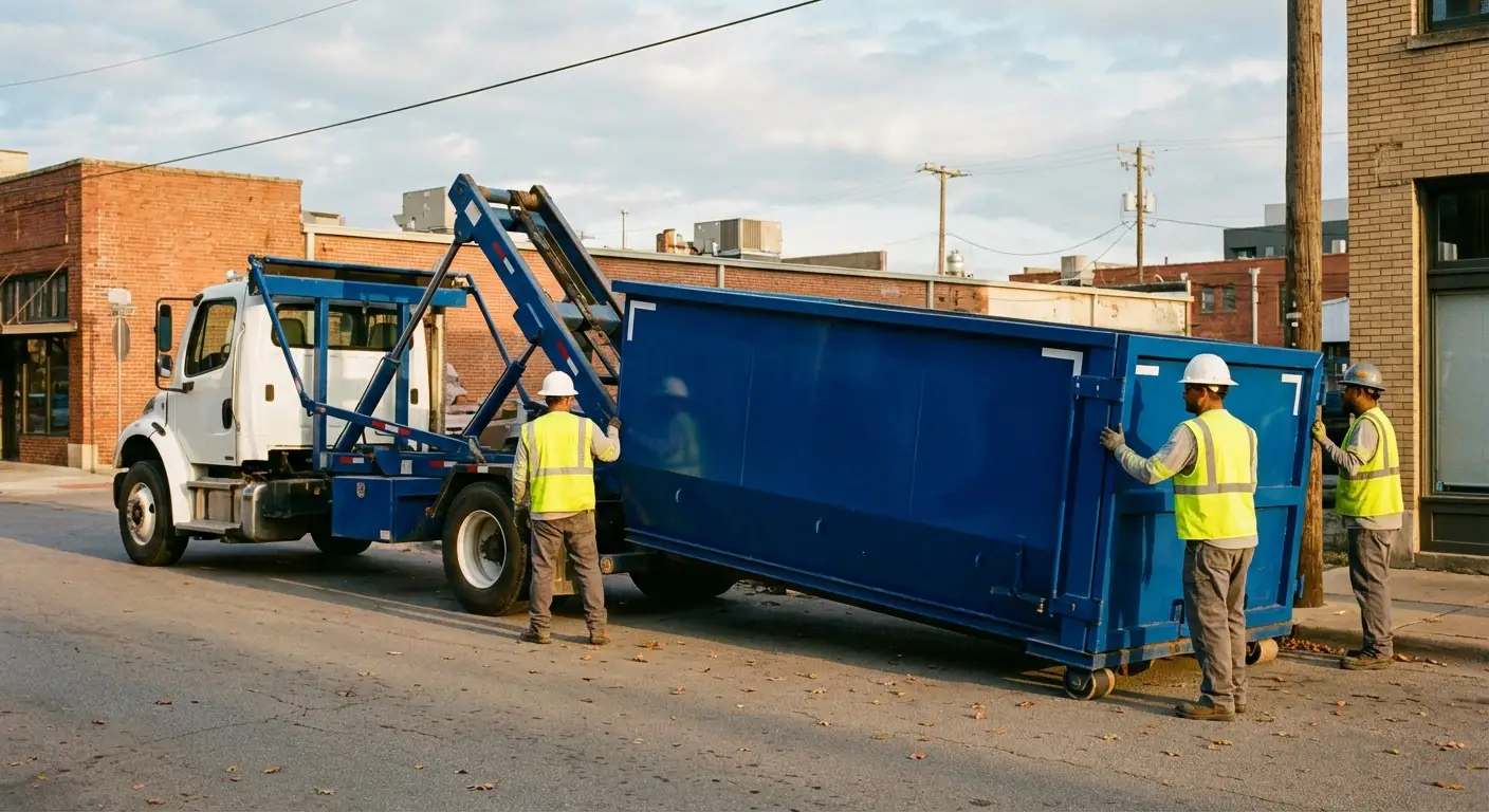Dumpster rental service in Burbank
